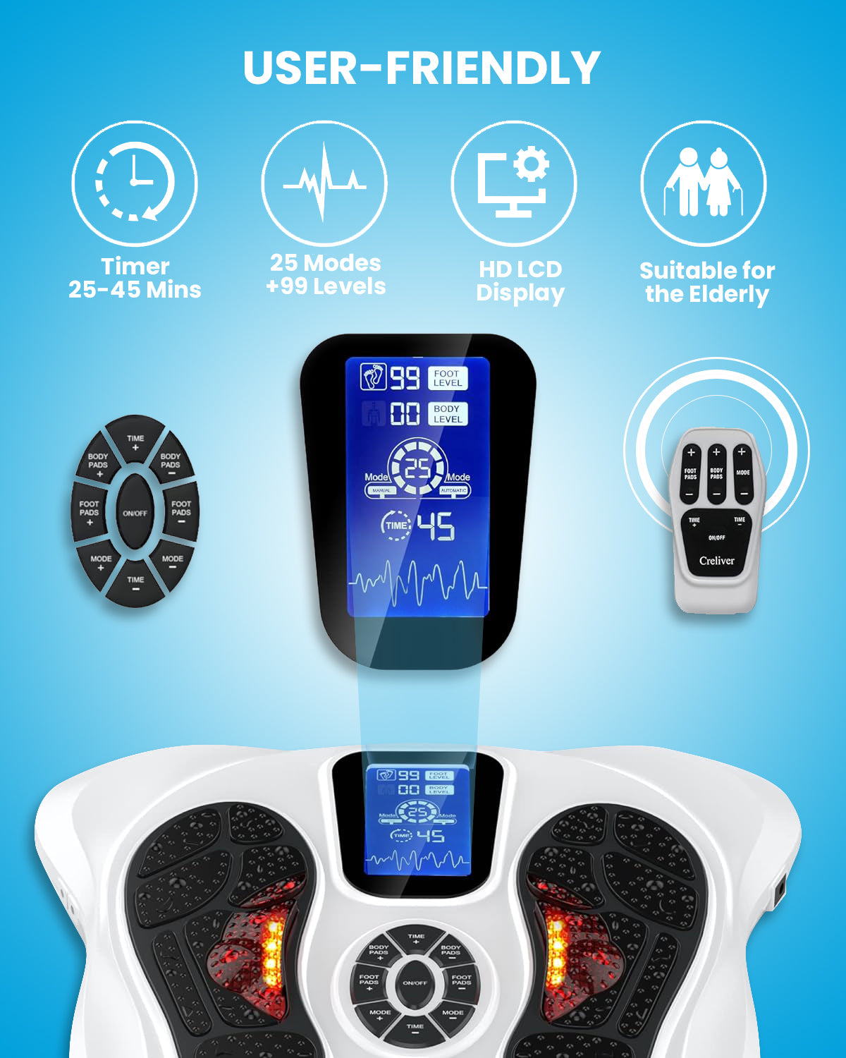 Neuralife NMES Fußmassagegerät