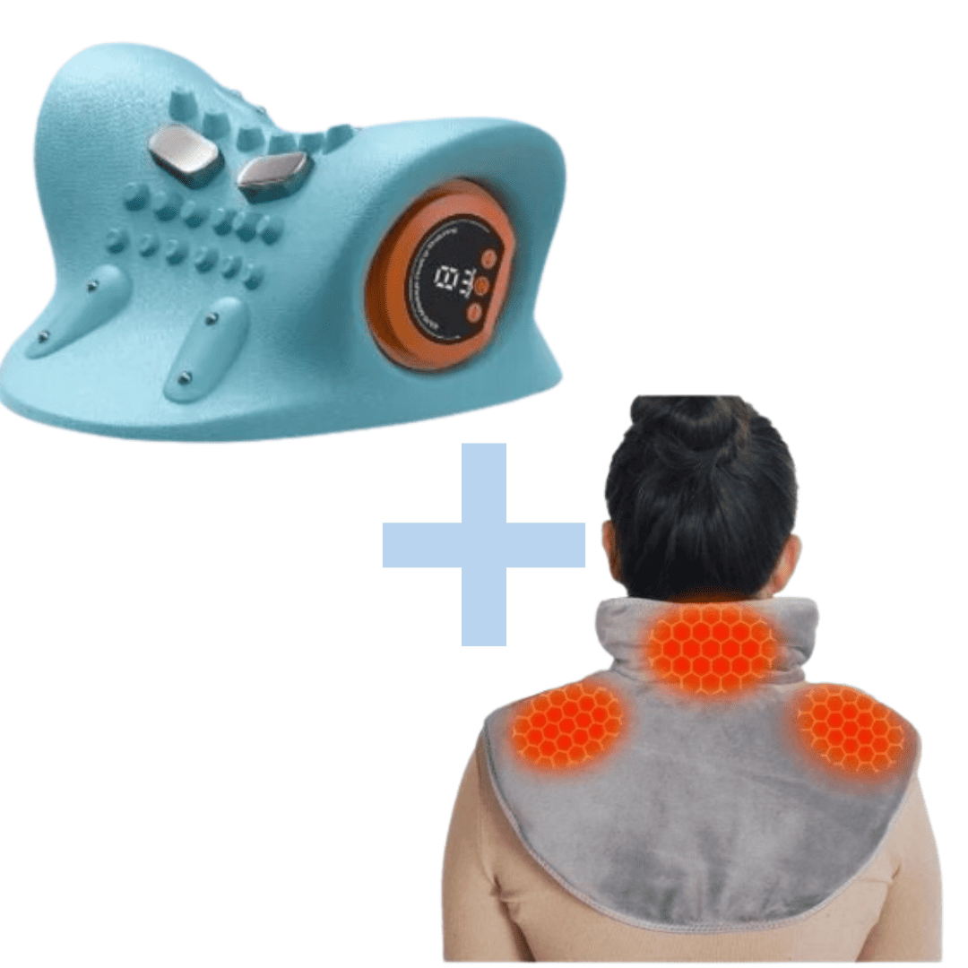 1x Neuralife Neck Massager + Heating Pad